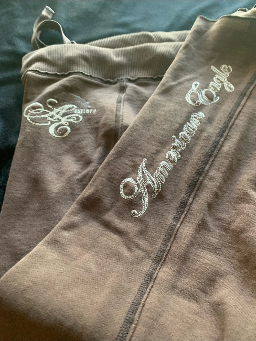 American Eagle Outfitters Brown Embroidered Sweatpants

Mix 1 0426